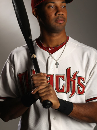 Arizona Diamondbacks Photo Day, SCOTTSDALE, AZ - FEBRUARY 21: Chris Young Poster