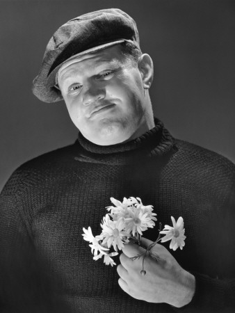 Tough Guy With Daisies