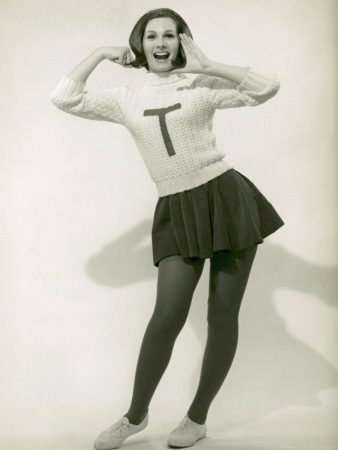 Female Cheerleader Poster
