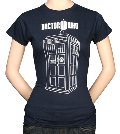 Juniors: Dr. Who - Tardis Vector Graphic