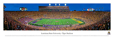 Louisiana State University Football Poster