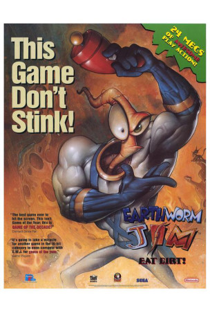 Buy Video Game - Earthworm Jim at AllPosters.com