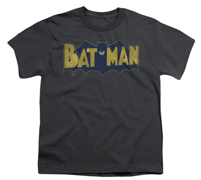 Youth: Batman - Vintage Logo Splatter