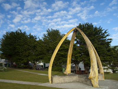 Whalebone Arch, Port Stanley, Falkland Islands