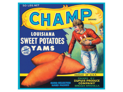 Champ Brand Louisiana Sweet Potatoes, Yams