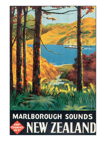 Buy Marlborough Sounds, New Zealand at AllPosters.com