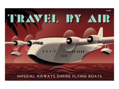 Travel By Air, Imperial Airways Empire Flying Boat