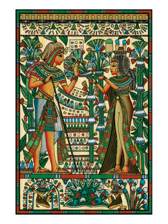 Tutankhamun and Ankhesenamun
