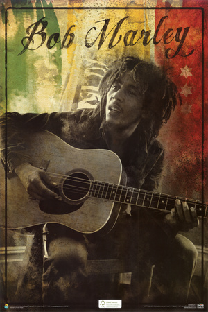 Bob Marley - Guitar Sitting