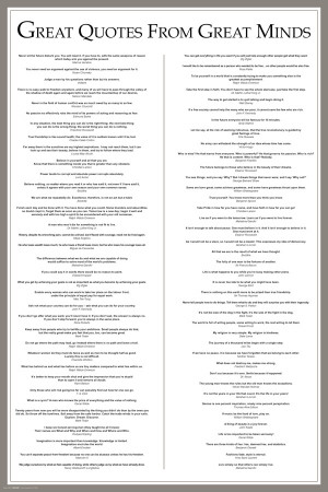 Great Minds, Great Quotes