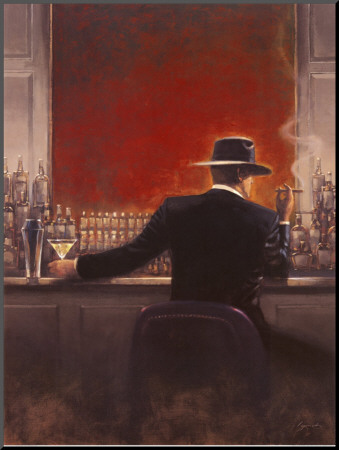 cigar bar poster