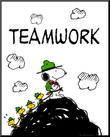 Peanuts: Teamwork