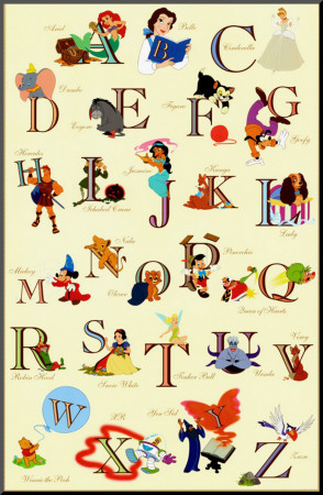The Disney Alphabet