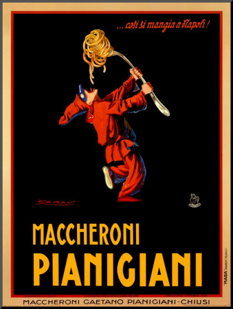 Maccheroni Pianigiani, 1922