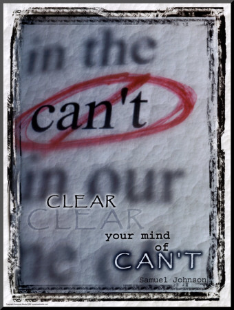 Clear Your Mind of Can