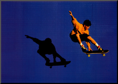 No Limits Skateboarder Poster