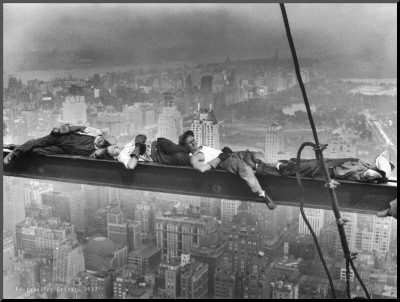 Break Time, Rockefeller Center, 1932