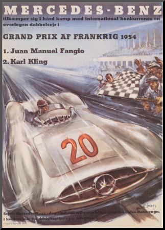 Mercedes Benz Poster