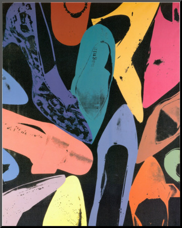 Diamond Dust Shoes, 1980 (Lilac, Blue, Green)