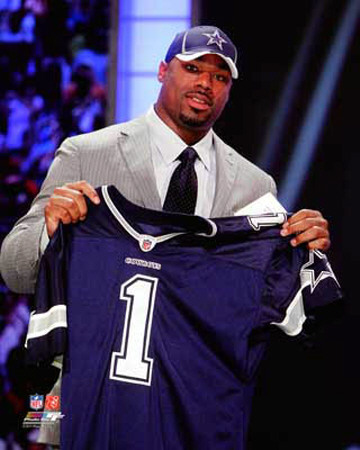 Tyron Smith 2011 NFL Draft #9 Pick Poster