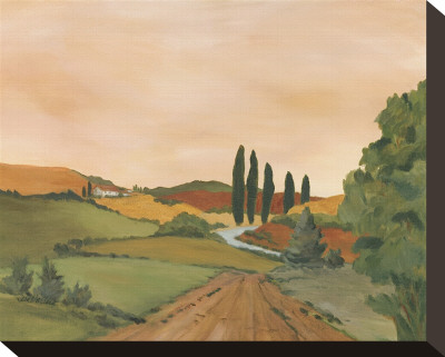 Sunny Tuscan Road