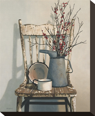 Watering Can on Chair