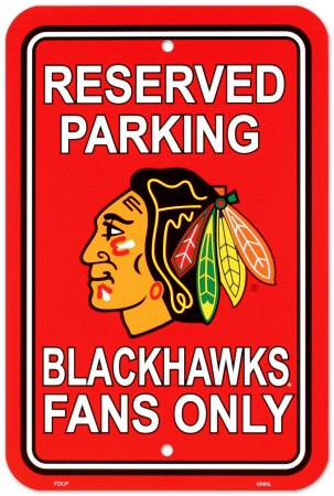 Buy Chicago Blackhawks Parking Sign at AllPosters.com