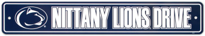 University of Penn State Street Sign