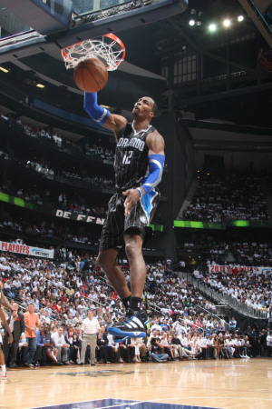 Buy Orlando Magic v Atlanta Hawks - Game Six, Atlanta, GA - APRIL 28: Dwight Howard at AllPosters.com