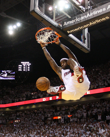 Boston Celtics v Miami Heat - Game Five, Miami, FL - MAY 11: LeBron James