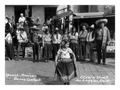 Los Angeles, California - Spanish-Mexican Dance Contest