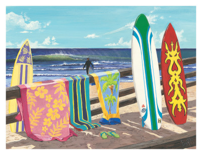 Surf Boards Poster