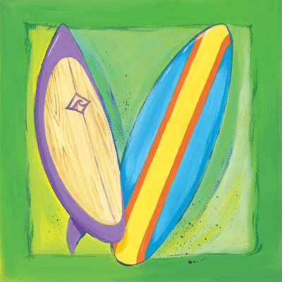 Surf Boards Poster