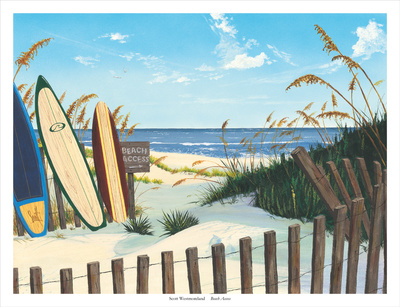 East Coast Sea Boards Poster