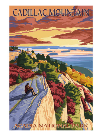 Buy Acadia National Park, Maine - Cadillac Mountain at AllPosters.com