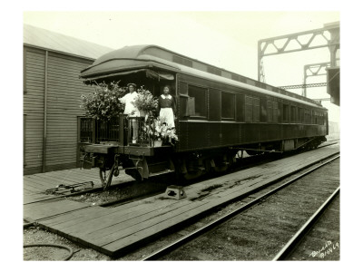 Northern Pacific Railroad Passenger Car, Circa 1926