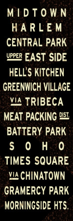 New York City Sign