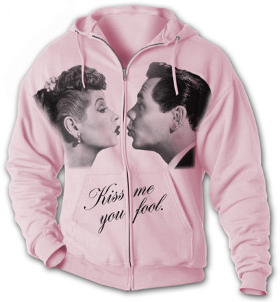 Hoodie: Lucy-Desi Kiss Me