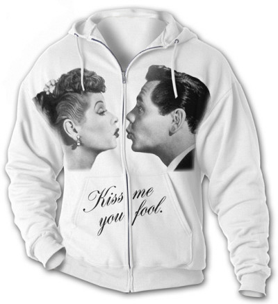 Hoodie: Lucy-Desi Kiss Me