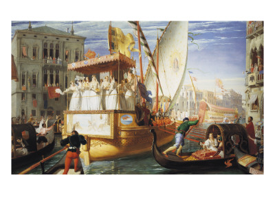 The Brides of Venice Being Taken to the Wedding