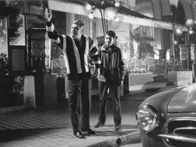 Daniel Gelin and Peter Van Eyck: Retour de Manivelle, 1957