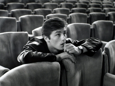 Alain Delon in a Movie Theatre