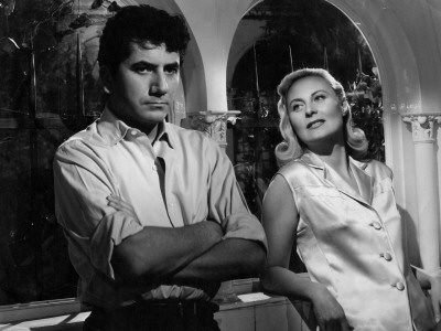 Daniel Gelin and Michele Morgan: Retour de Manivelle, 1957