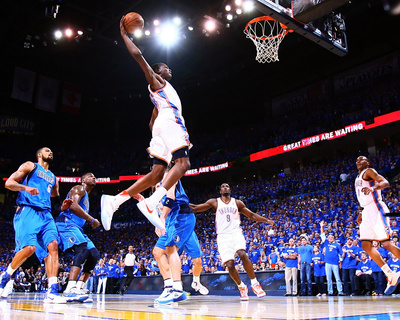 Dallas Mavericks v Oklahoma City Thunder - Game Four, Oklahoma City, OK - MAY 23: Kevin Durant