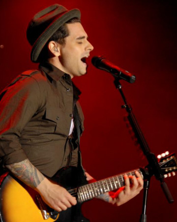 Dashboard Confessional, Rick Kohlmeyer, 2008, Summerfest, Milwaukee, Wisconsin - Buy this photo at AllPosters.com