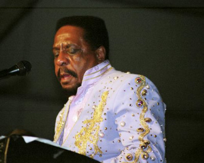 Ike Turner, Shirley Mae Owens, 2005, New Orleans Jazz & Heritage Festival, New Orleans, Louisiana - Buy this photo at AllPosters.com