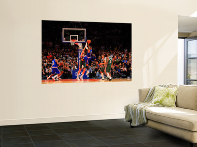 Buy Milwaukee Bucks v New York Knicks, New York, NY - February 23: Carmelo Anthony and Andrew Bogut at AllPosters.com