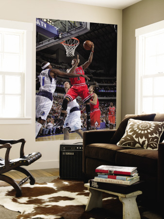 Chicago Bulls v Dallas Mavericks: Derrick Rose, Dirk Nowitzki and Jason Terry Poster