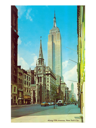 Fifth Avenue Street Scene, New York City