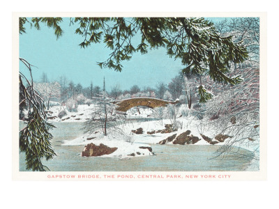 Gapstow Bridge, The Pond, Central Park, New York City